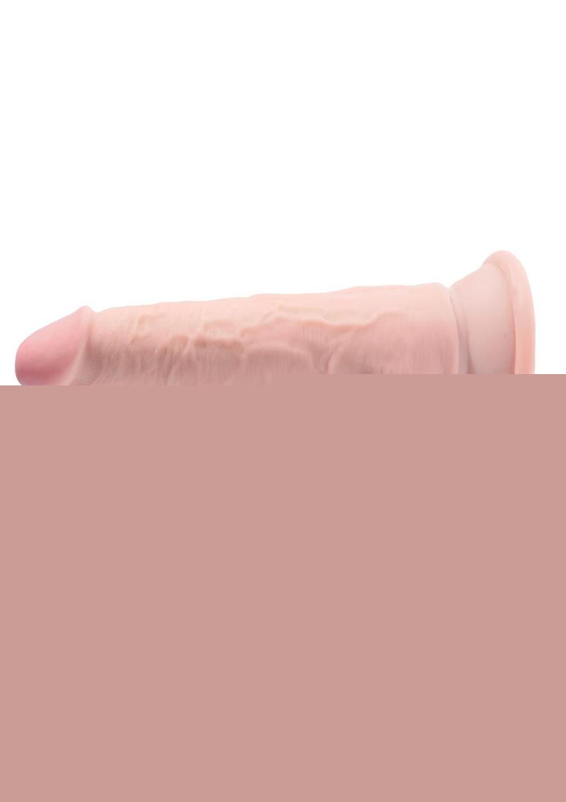 King Cock Triple Density Cock with Swinging Balls - Vanilla - 9in