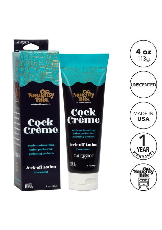 Naughty Bits Cock Crème Water Based Jerk-Off Lotion