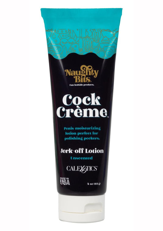 Naughty Bits Cock Crème Water Based Jerk-Off Lotion - Boxed