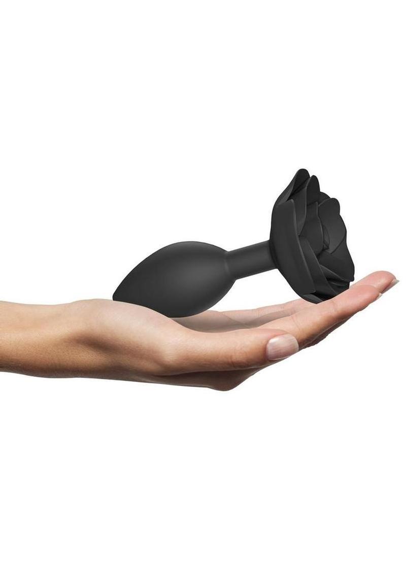 Open Roses Silicone Anal Plug