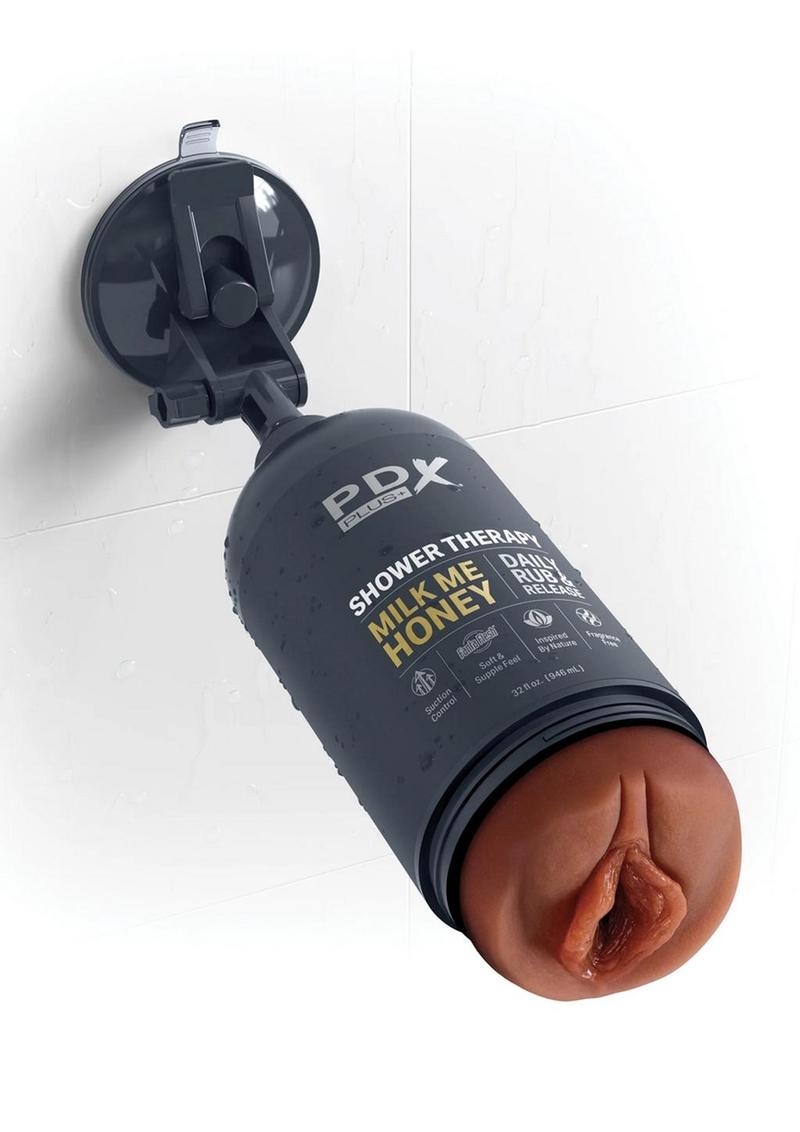 Pdx Plus Shower Therapy Milk Me Honey Discreet Stroker