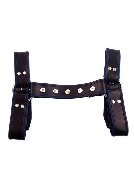 Rouge Halter Harness - Black/Blue - XLarge