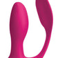 3Some Double Ecstasy Silicone Rechargeable Vibrator with Remote Control