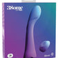 3Some Wall Banger G Silicone Rechargeable Vibrator with Remote Control - Purple
