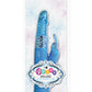 4Play Deluxe Slim Rabbit Vibrator - Blue