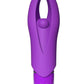 4t Demon Rechargeable Silicone Mini Clitoral Stimulating Vibrator - Grape/Purple