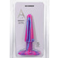 A-Play Groovy Silicone Anal Plug 5in - Fuschia - Magenta/Pink