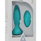 A-Play Thrust Experienced Anal Plug with Remote Control - Teal