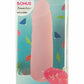 Addiction Cocktails Vibrating Silicone Dildo - Peach Bellini/Pink - 5.5in