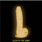 Addiction Toy Collection Brandon Silicone Glow In The Dark Dildo with Balls