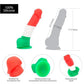 Addiction Toy Collection Leonardo Silicone Dildo with Balls