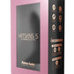 Adrien Lastic Hitsens 5 Dual Dense Silicone Dildo - Black