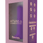 Adrien Lastic Hitsens 6 Dual Dense Silicone Dildo - Purple
