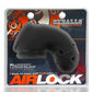 Airlock Air-Lite Vented Silicone Chastity - Black/Black Ice