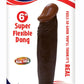 All American Whoppers Dildo - Chocolate - 6in