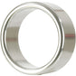 Alloy Metallic Cock Ring - Metal/Silver - Large - 1.75in