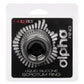 Alpha Liquid Silicone Scrotum Ring - Gray/Grey