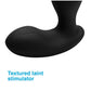 Alpha-Pro P-Stroke Silicone Prostate Stimulator with Stroking Shaft