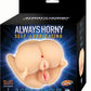 Always Horny Self-Lubricating Masturbator 2 Girls/ 3 Holes - Vanilla