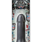 American Bombshell B-7 Torpedo Dildo - Grey/Gun Metal - 7in