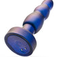 Anal Adventures Matrix Kinetic Plug Rechargeable Silicone Anal Plug with Remote- Space Age