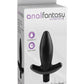 Anal Fantasy Collection Beginner's Anal Anchor Vibrating Waterproof - Black - 3.25in