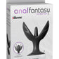 Anal Fantasy Collection Insta-Gaper Silicone Plug Expander - Black