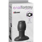 Anal Fantasy Collection Open Wide Silicone Tunnel Plug - Black