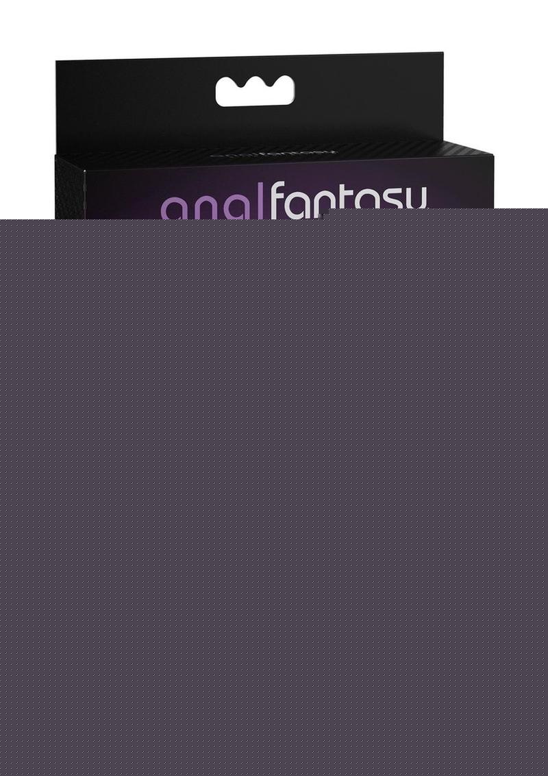 Anal Fantasy Elite Ass-Gasm Side and Glide Rechargeable Silicone Prostate Stimulator - Black