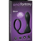 Anal Fantasy Elite Silicone Ass Gasm Pro Waterproof - Black