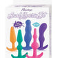 Anal Lovers Kit Silicone Anal Plugs - Multicolor