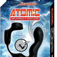 Atomic Inflatable P-Spot Rechargeable Silicone Vibrator with Remote - Black