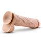Au Naturel Big John Sensa Feel Dual Density Dildo with Balls