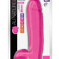 Au Naturel Bold Huge Dildo with Suction Cup and Balls - Pink - 10in