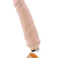 Au Naturel Home Wrecker Vibrating Dildo - Flesh/Vanilla - 9in