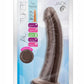 Au Naturel Jack Dildo with Suction Cup - Chocolate - 7in