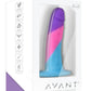 Avant D15 Vision Of Love Silicone Dildo - Multicolor - 5.5in