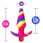 Avant Free Spirit Scarlet Silicone Vibrating Anal Plug
