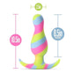 Avant Kaleido Lime Silicone Anal Plug