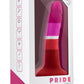 Avant Pride P3 Beauty Silicone Dildo - Multicolor - 6in