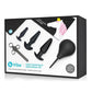 B-Vibe Anal Education Set Rechargeable Silicone Anal Play - Black