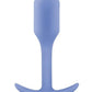 B-Vibe Snug Plug 1 Silicone Weighted Butt Plug - Purple/Violet
