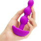 B-Vibe Triplet Anal Beads Rechargeable Silicone Beads with Remote Control