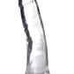 B Yours Plus Hard N' Happy Realistic Dildo - Clear - 5.5in
