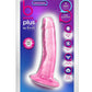 B Yours Plus Hard N' Happy Realistic Dildo - Pink - 5.5in