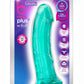 B Yours Plus Roar N' Ride Realistic Dildo - Teal - 8in