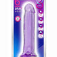 B Yours Plus Thrill N' Drill Realistic Dildo - Purple - 9.5in