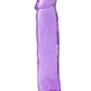 B Yours Plus Thrill N' Drill Realistic Dildo - Purple - 9.5in