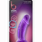 B Yours Sweet N' Small Dildo with Suction Cup - Purple - 4.5in