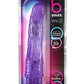 B Yours Vibe 2 Vibrating Dildo - Purple - 9in
